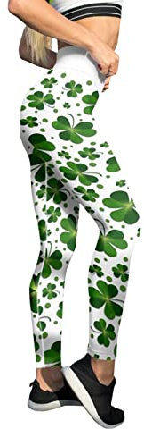Sporthose Damen Mit Taschen Tumblr Hose Luck Paddystripes Leggings Capri Sport Leggins Yoga Gym Hose Blickdicht High Waist Fitnesshose Push Up Capri Trainingshose Schwarz Shaping