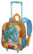 Dragon Ball Super-Kleiner Rucksack mit Rädern, Mehrfarbig, 26 x 34 cm, Kapazität 12,5 L