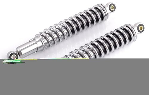 Simson S51 SR 50 Stoßdämpfer Chrom Federbein Federung mit der Regulierung 33,5 cm