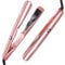 LANDOT Hair Straighteners and Curler 2 in 1 - Twist Straightening Curling Iron Combo for Curl Wave & Straighten Hair - Pro Multi-Styler with Gift Box