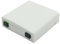 Namvo Boîtier de Panneau de Fibre Optique de Type 86, boîte de jonction de Terminal de Fibre Optique à 2 cœurs, boîte de jonction de Fibre Optique de Type SC/APC à Double Port, boîtier de br