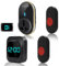 LIOTOIN Wireless Caregiver Pager Elderly Alarm Call Button Personal Alarms Call Bell for Elderly Patient Disabled Nurse Alert System 2 Waterproof Call Button 2 Plugin Receiver