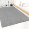 Mavicen Duschmatte rutschfest, 60x80cm Weiche PVC-Luffa Badewannenmatte mit Ablauföffnung, Sichere Massage Duschmatten Fuer senioren, Schnell trocknende Badematte, Grau