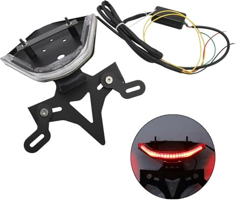 Areyourshop Aluminiumlegierung Nummernschildhalter Kennzeichenhalter für BMW S1000RR 2021-2024