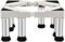 XAoSCd Base De Soporte para Lavadora, Base para Secadora, Base para Refrigerador, Altura De 7,9 Pulgadas, Base Ajustable para Lavadora, Tapete Antivibración, Base para Aire Aco,D-8 Legs