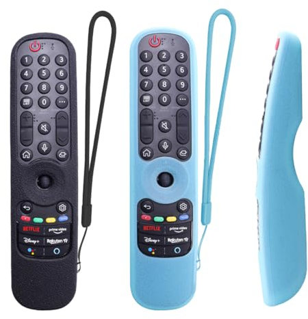 LQIOACU 2 Pezzi Custodia telecomando LG, Cover telecomando LG, Guscio telecomando LG, Con Telecomando LG AN-MR21GA AN-MR21GC MR22GA MR22GN MR23GA MR24GA