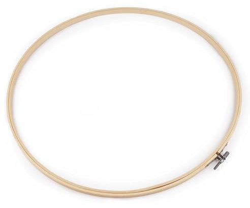 maDDma Stickrahmen Holz rund Stickring Holzstickrahmen Holzstickring Natur, Größenwahl