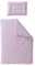 Ehrenkind® Bettwäsche-Set Musselin | 100% Bio-Baumwolle | Standard 100 by Oeko-TEX | 100x135cm + 40x60cm Flieder | Bettwäsche 135x100
