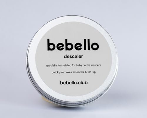 Bebello Descaler Tablets for Bebello Bottle Washer - 20-Count Fast-Acting Limescale Remover for Baby Bottle Washer Machine - Perfect Descaling Tablets for your cleaning machine