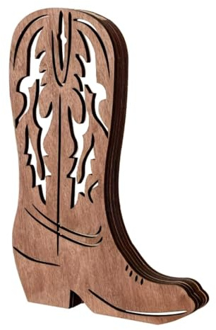 Cowboystiefel-Vase, hängende Vase, rustikale Wandpflanze, westliche Wanddekoration für Büro, Bücherregal, Esstisch, Balkon, 20 x 30 cm