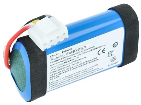 vhbw Akku Ersatz für JBL C1146A9 für Lautsprecher Boxen Speaker (5200 mAh, 4,2 V, Li-Ion)