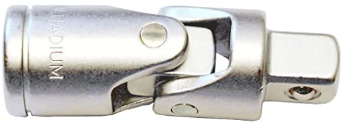 SW-Stahl 05903SB Kardangelenk 1/2 Zoll für Ratsche & Umschaltknarre | Bewegliches Gelenk aus Chrom-Vanadium-Stahl, Maße 140 x 47 x 27 mm, Gewicht 0,151 kg, Ersatz für Steckschlüssel