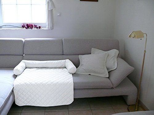 Artur Soja Leo Hundebett Couch M 70 x 90cm WEIß Sesselschutz Sofaschutz COUCHPROTECT