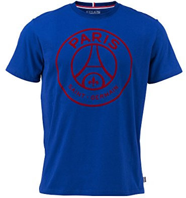 T-Shirt PSG – offizielle Kollektion PARIS SAINT GERMAIN – Kindergröße Jungen 8 Jahre blau