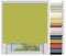 EFIXS Thermorollo Medium - Rollos nach Maß - 25 mm Rollowelle - Stoffbreite bis 220 cm, Höhe bis 240 cm - Hier: bis 100 cm x 150 cm (BxH) - grün (067) - mit & ohne Bohren