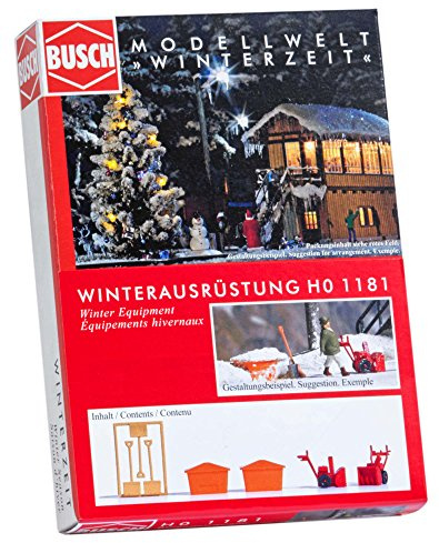 Busch 1181 - Winterausrüstung, Fahrzeug