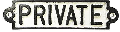 Rolson privé Panneau, en Fonte, Noir/Blanc, 1.2 x 23 x 10.5 cm