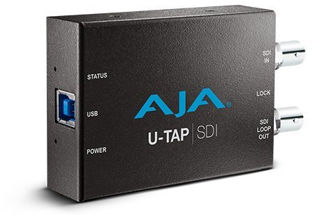 AJA U-TAP USB3 Professional SDI Video Input Device