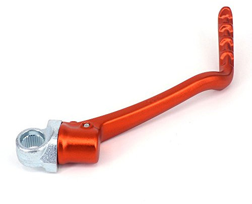 Palanca de Arranque de Moto, Palanca de Arranque de aleación de Aluminio de Alta Resistencia para 125 150 200 SX EX XC XCW 2012-2016 TC125 TE125 2014-2015-Naranja
