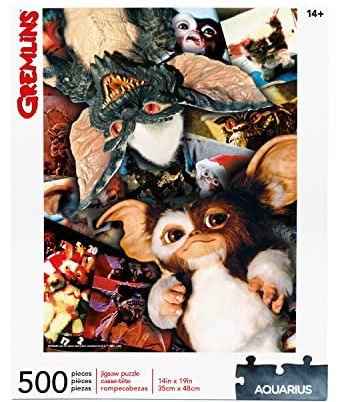 Gremlins 62195 Wassermann Collage 500 Teile Puzzle, Mehrfarbig, Einheitsgröße