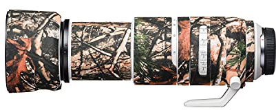 EasyCover - Lens Oak - Protezione per obiettivo - Protezione per l'obiettivo della fotocamera – compatibile per Canon RF 100-500mm F4.5-7.1L IS USM - Forest Mimetico