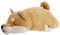 CoolChange Großes Shiba Inu Kuscheltier Kissen I Hunde Plüschtier Kuschelkissen I 65x25x30cm