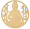 CONTRAXT Cadre bouddha tableau zen decoration. Cadre decoratif zen mural bouda tableau mural déco mandala bouddha decoration zen salon yoga bois deco meditation vintage interieur (Bouddha, MDF)