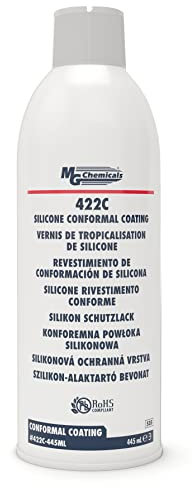 MG Chemicals Spray impermeabilizzante per circuiti stampati 422C, aerosol da 445 ml