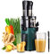 SOVIDER Up to 92% Juice Yield Compact Slow Masticating Cold Press Juicer for High Nutrient Fruits and Vegetables
