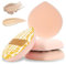 2 Stück Große Puderquaste Foundation Kissen Make-up Schwamm Waschbar Beauty Blender Weich Schwämmchen Powder Puff Wiederverwendbar Makeup Sponge für Lose Puder Flüssige Kosmetik