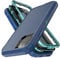 YmhxcY for iPhone 11 Pro Case Shockproof Dropproof Dust-Proof Drop Proof 3-Layer Durable Phone Case Heavy Duty Protection Phone Case Cover for Apple iPhone 11 Pro 5.8 inch-Blue/Turquoise