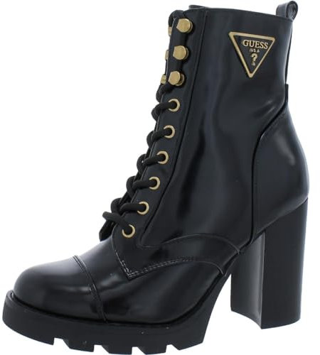GUESS Neadyn - Stivale da donna, nero 001, 35 EU
