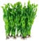 Yitaocity 10Pcs Large Artificial Fake Plastic Plants 12 Inch Tall Seaweed Water Plants for Fish Tank Aquarium Decorations (Green)