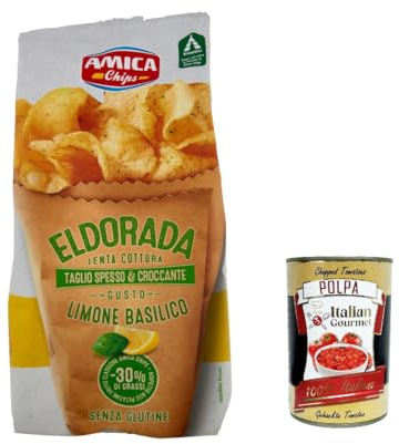 Italian Gourmet Eldorada Patatine Zitrone-Basilikum glutenfrei 5 x 130g