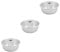 HOMSFOU 3pcs Ring Cake Tin, Bagel Mold Donut Pan Cake Pan Bagel Maker Mold Doughnut Moulds Aluminium