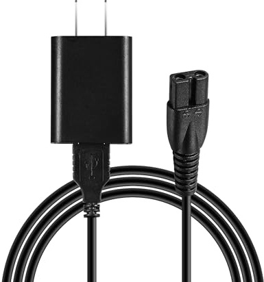 Replacement Bevel Beard Trimmer Charger Charging Cable Compatible with Bevel Beard Trimmer Charger Cord