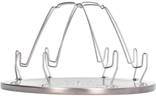 Camping Toaster for Gas Stove Folding Camp Stove Toaster Portable Stainless Steel 4 Slice Propane Bread Toaster Rack Holder for Camping Fishing Hiking Summer Home Use