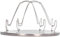 Camping Toaster for Gas Stove Folding Camp Stove Toaster Portable Stainless Steel 4 Slice Propane Bread Toaster Rack Holder for Camping Fishing Hiking Summer Home Use