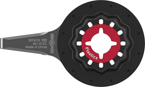 Bosch 1x PRO Silicone ALI 12 SC Blatt für Multifunktionswerkzeuge (für Silikon, Silikon, Breite 12 mm, Professional Zubehör Multifunktionswerkzeug)
