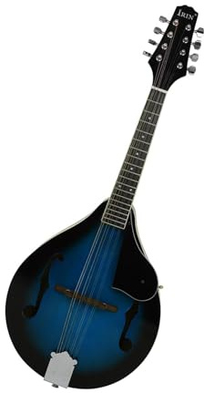 Luwecf Instrumento musical mandolina, juguete de cuerdas, instrumento, portátil, mandolina acústica clásica de para adultos, principiantes, niños, Mandolina Simple