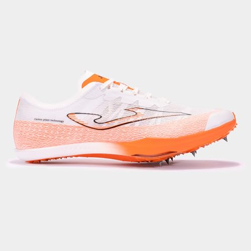 Joma Unisex Rr1103 Track & Field Shoe, White Orange, 6.5 UK