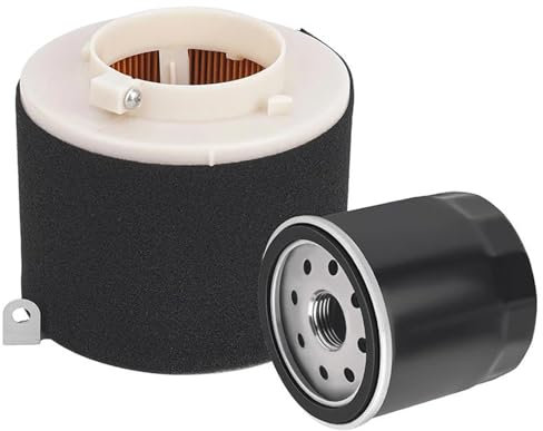 JGANRF Filtro Aria Moto, Filtro Olio E Filtro Carburante per K&awasaki Mule 2500 2510 2520 KAF620 600 610 KAF400 4x4 XC SE 400 Camo