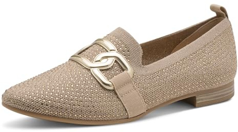 MARCO TOZZI Damen Slipper weiches Feel Me Fußbett Vegan Modern