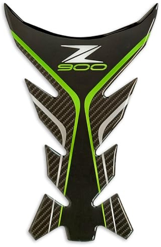 Paraserbatoio Tank Pad Adesivo Resinato 3D Protezione Serbatoio compatibile con moto KAWASAKI Z900 Z 900 - cod. PK015