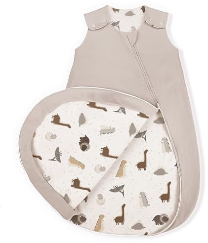 lulumoon Baby Schlafsack 1.5TOG Baumwolle: Luftig Ganzjahresschlafsack
