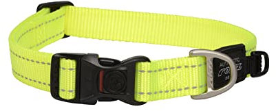 ROGZ HB06-H Utility Halsband/Fanbelt, L, gelb