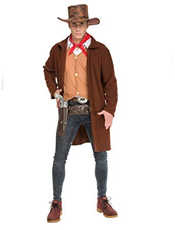 My Other Me Me-204256 Viving Costumes 204256 Déguisement de cowboy pour homme M-L