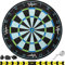 Viper Chroma Sisal/Bristle Steel Tip Dartboard with Staple-Free Bullseye Dartscheibe, Einheitsgröße