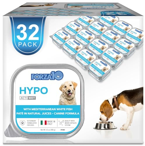 Forza10 - Active Hypo Wet Dog Food for Allergies & Skin Support, 32-Pack
