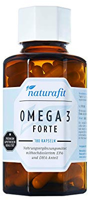 naturafit Omega 3 Forte Kapseln, 180 St. Kapseln